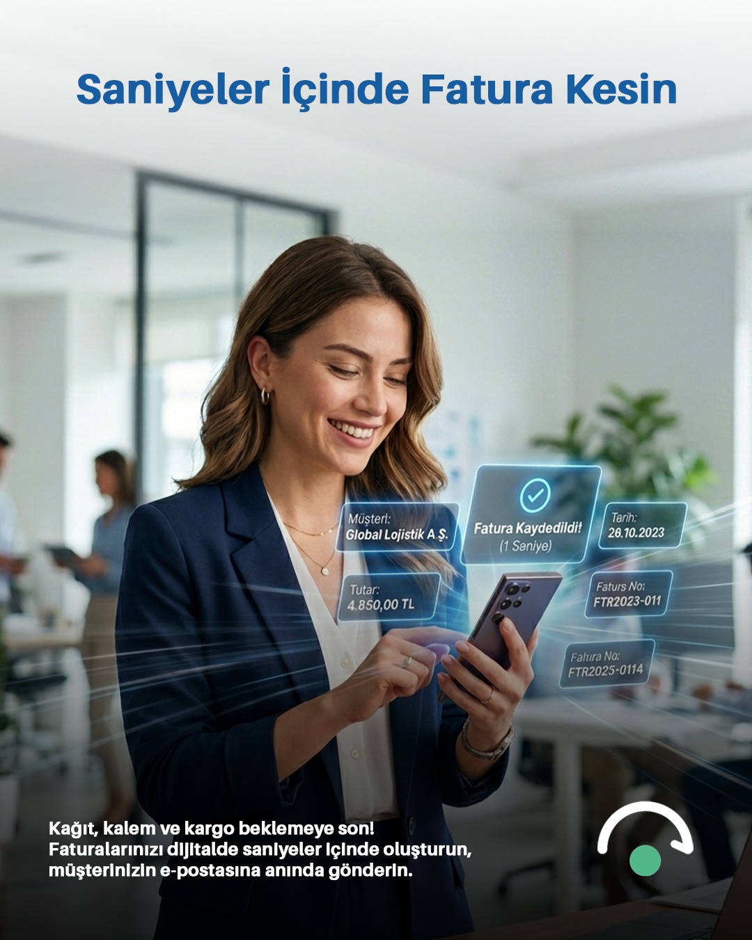 Saniyeler içinde fatura kesin — Kobipo
